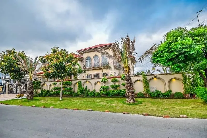 25 Marla Corner Spanish Bungalow with Full Basement for Sale in DHA Phase 8