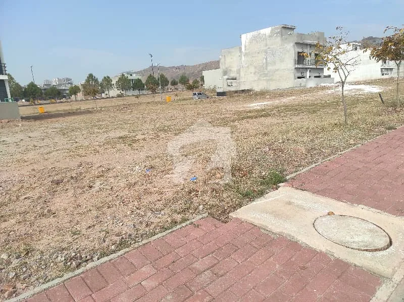 8 Marla Corner Residential Plot with Extra Land for Sale in Sector J, Bahria Enclave Islamabad