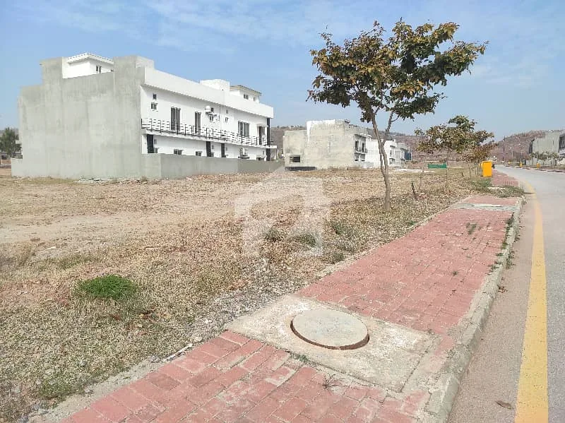 8 Marla Corner Residential Plot with Extra Land for Sale in Sector J, Bahria Enclave Islamabad