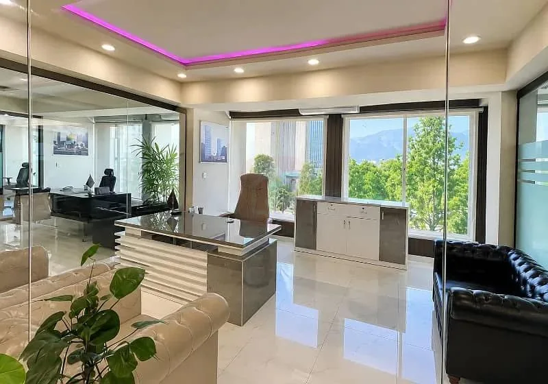 6000 SQFT Semi-Furnished Corporate Office in Blue Area