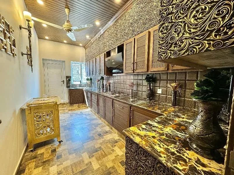 Furnished Corner House in DHA Defence with Dual Entrances