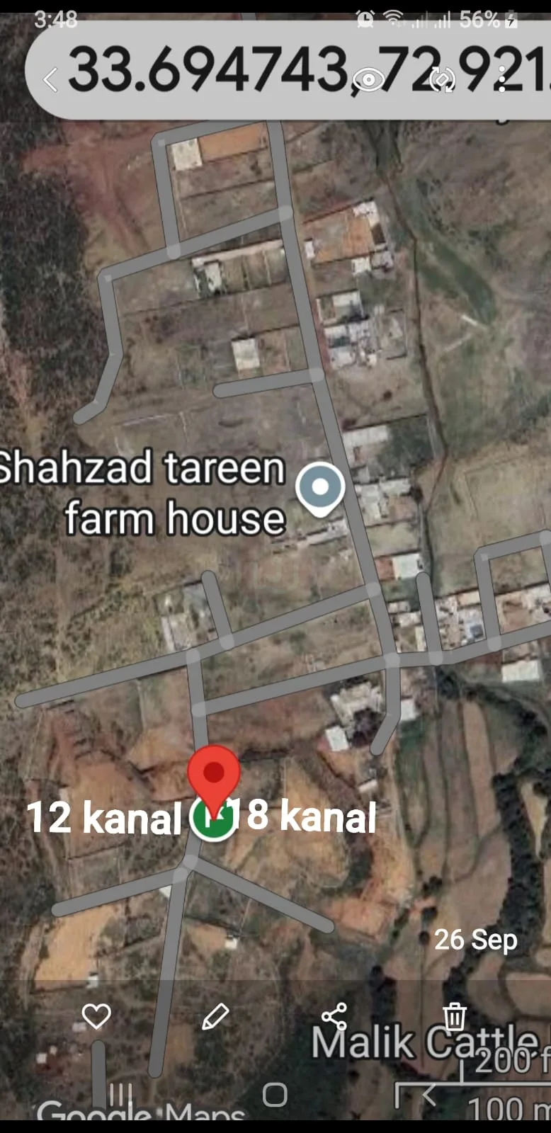 14 kanal mountain top . sector D13 k sath molhika