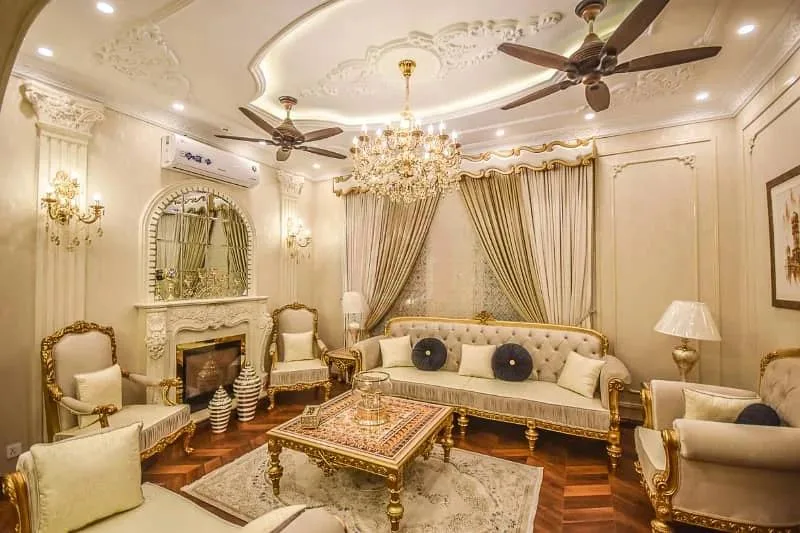 Spacious 1 Kanal Lawn & 1 Kanal Built Home Near Dolmen Mall and Large Park