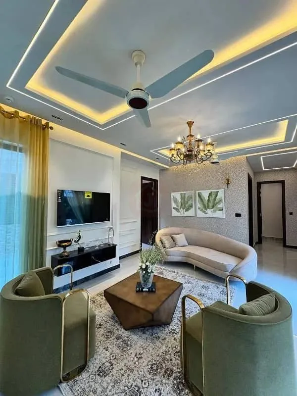 One Kanal Luxurious Fully Furnished Bungalow with Basement Servant Quarters in DHA Lahore