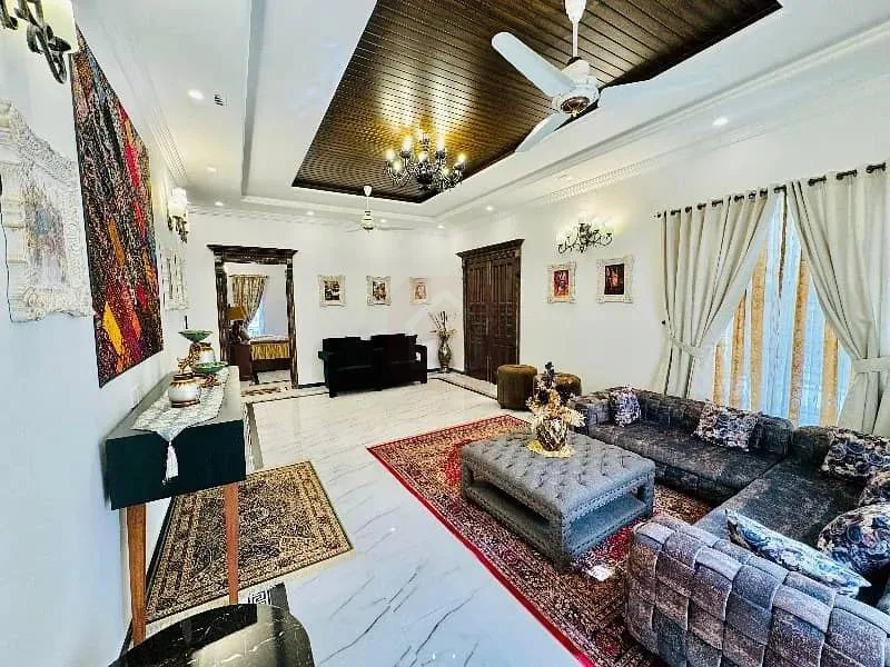 Furnished Corner House in DHA Defence with Dual Entrances