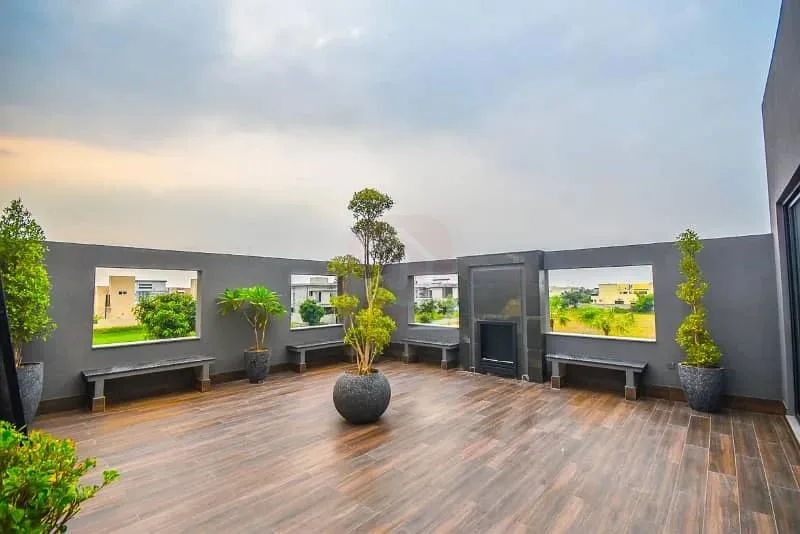 1 Kanal Stunning Lawn + 1 Kanal New Luxury Bungalow For Sale Near DHA Raya Fairways
