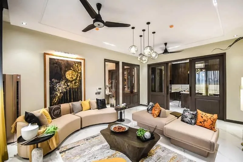 1 Kanal Stunning Lawn + 1 Kanal New Luxury Bungalow For Sale Near DHA Raya Fairways