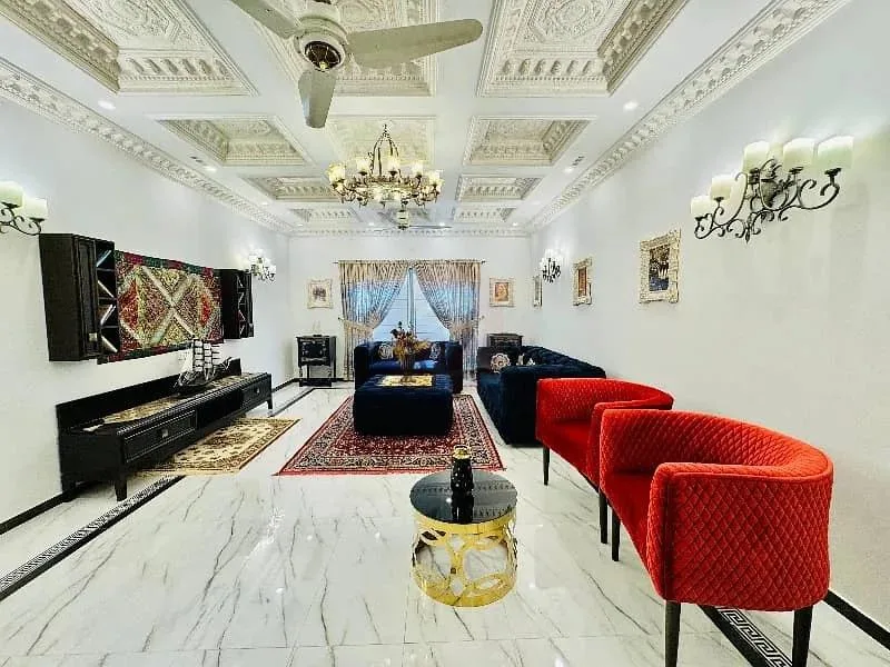 Furnished Corner House in DHA Defence with Dual Entrances