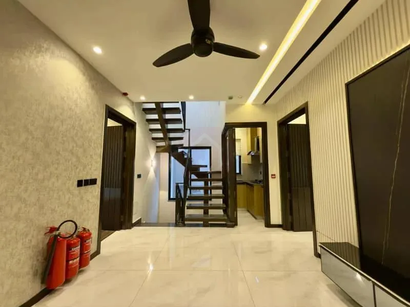 A Luxurious Mansion With 10 KV Sollar. Wide Approach Excellent Location DHA 9 Town House For Sale