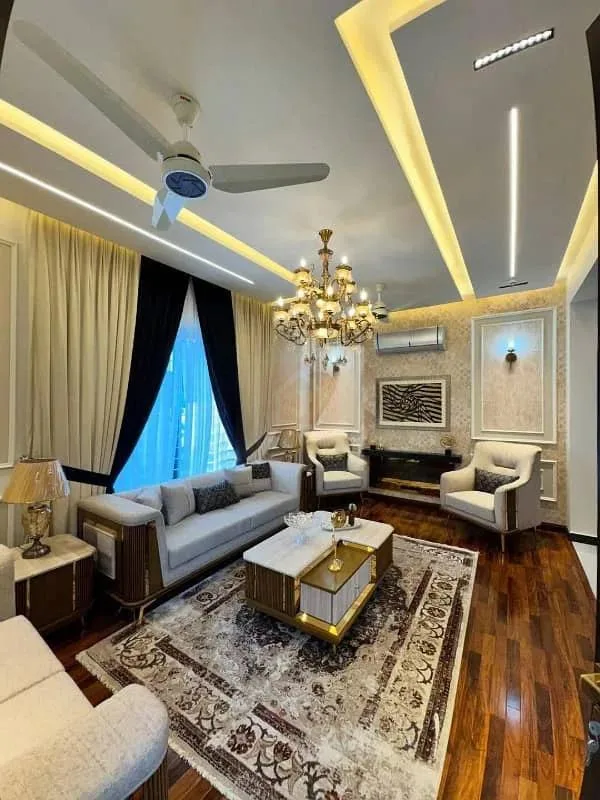 One Kanal Luxurious Fully Furnished Bungalow with Basement Servant Quarters in DHA Lahore