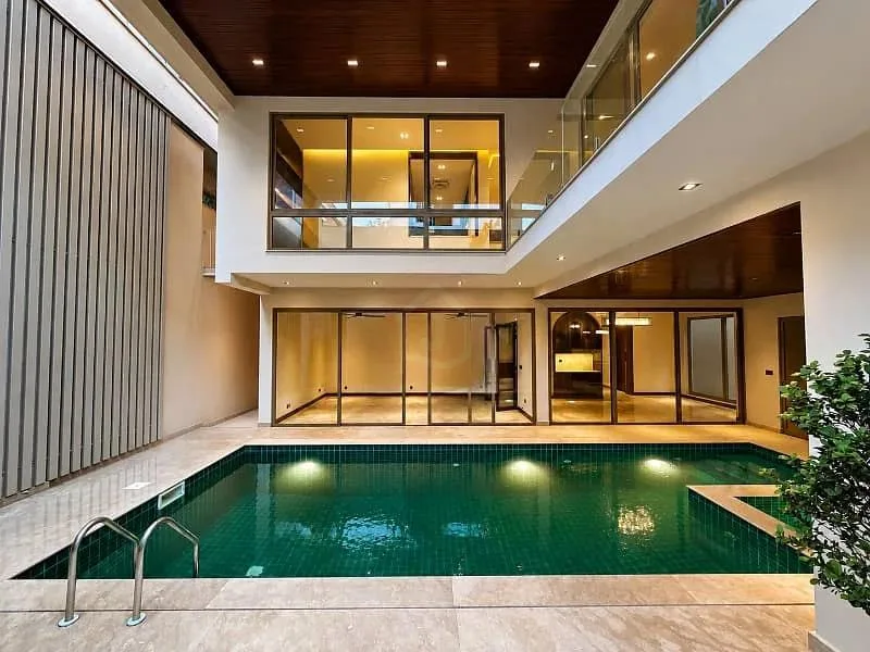 New Triple Story House with Double Heighted Pool