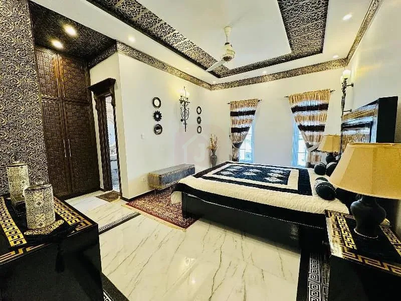 Furnished Corner House in DHA Defence with Dual Entrances