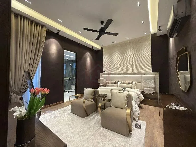 1 Kanal Modern Design Bungalow Basement Full Furnished With Swimming Pool Home Theater