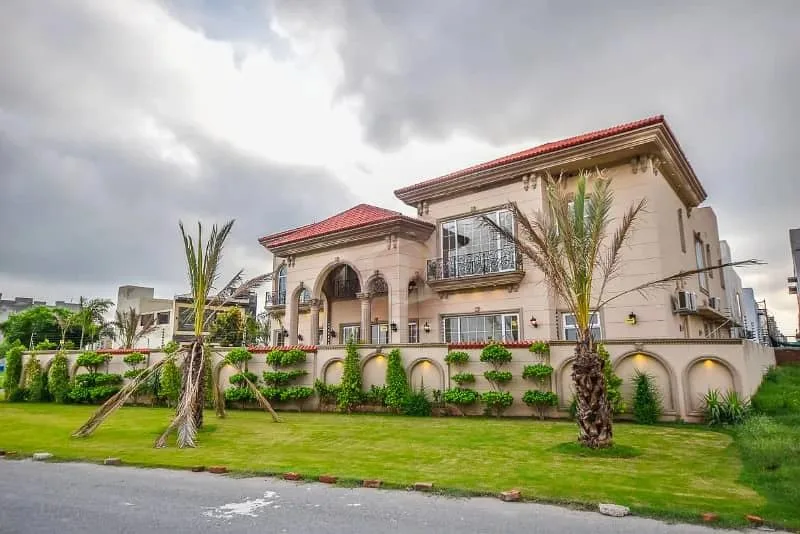 25 Marla Corner Spanish Bungalow with Full Basement for Sale in DHA Phase 8
