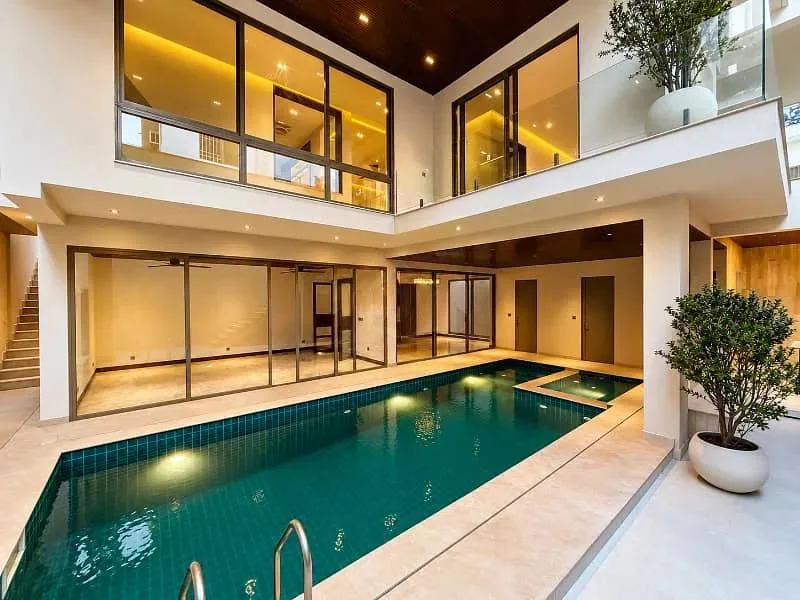 Newly Built House with Pool and Sauna for Sale
