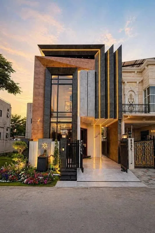 Brand New 5 Marla Contemporary House Available in DHA 9 Town, Lahore