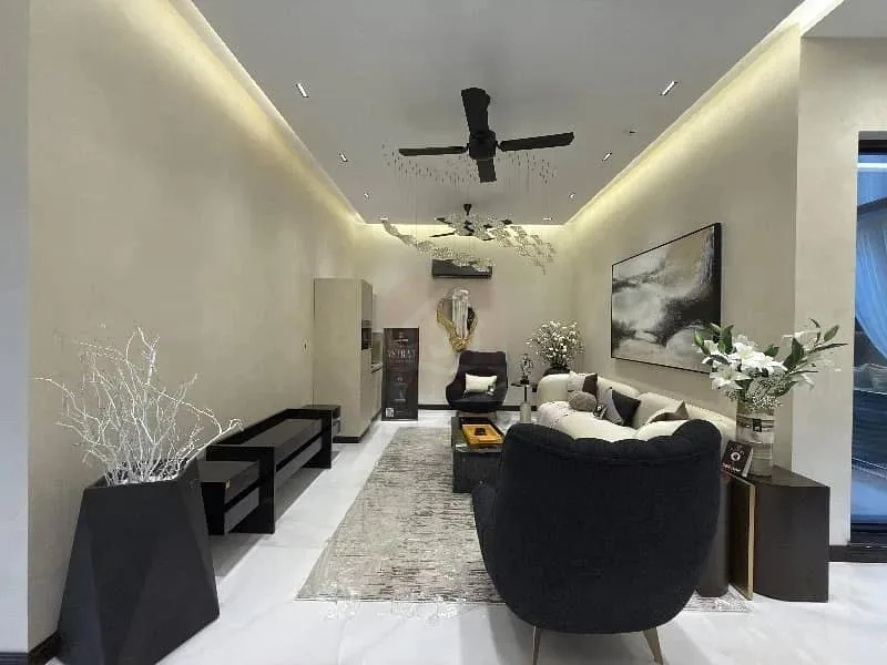 1 Kanal Modern Design Bungalow Basement Full Furnished With Swimming Pool Home Theater