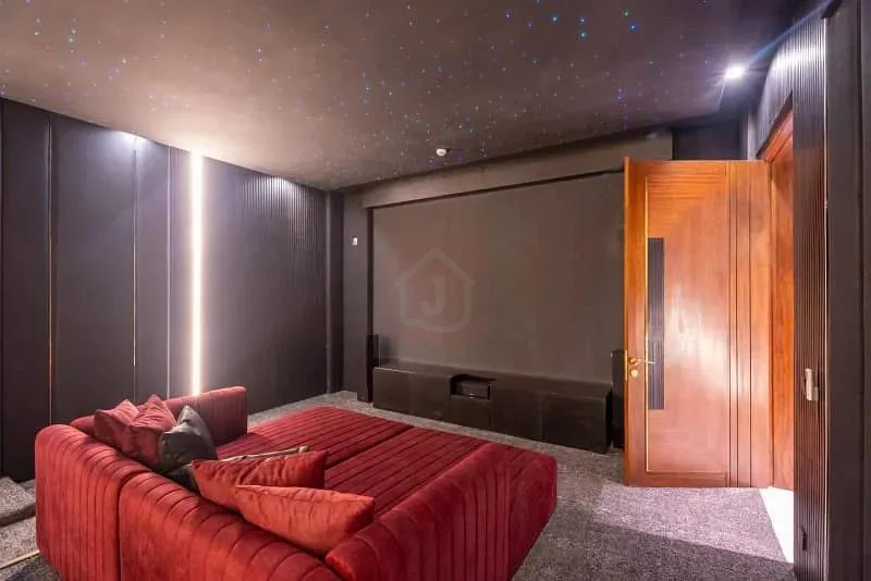 1-Kanal Full Basement Home with Pool & Theater on Main Road