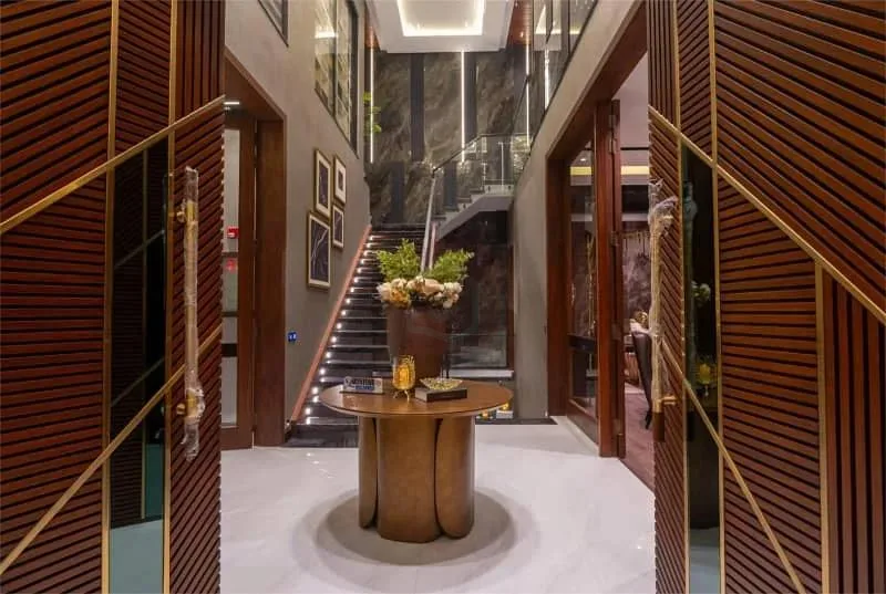 1-Kanal Full Basement Home with Pool & Theater on Main Road