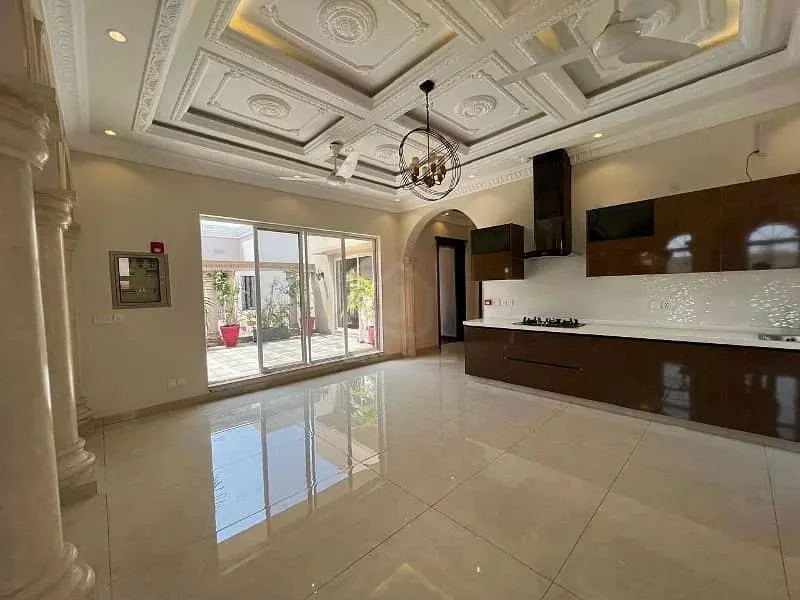 One Kanal Fully Furnished Spanish Design Bungalow with 2 Servant Quarters in DHA Lahore