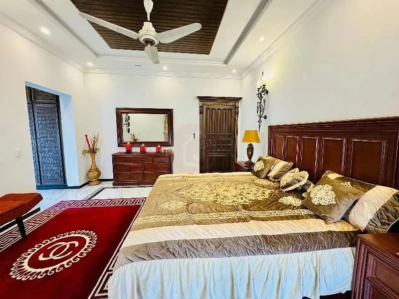 Furnished Corner House in DHA Defence with Dual Entrances