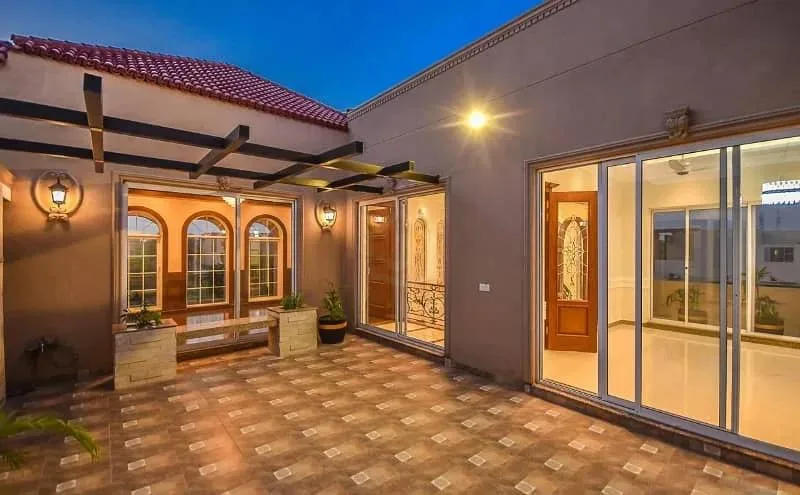 1 Kanal Spanish Villa Available in DHA Lahore Phase 7 - Elegant Design in a Prime Location