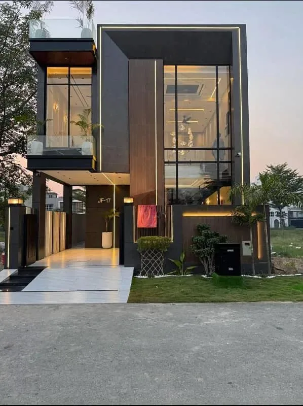5 Marla Contemporary Home Surrounded by 1 Kanal Houses Near Raya Commercial PH 6