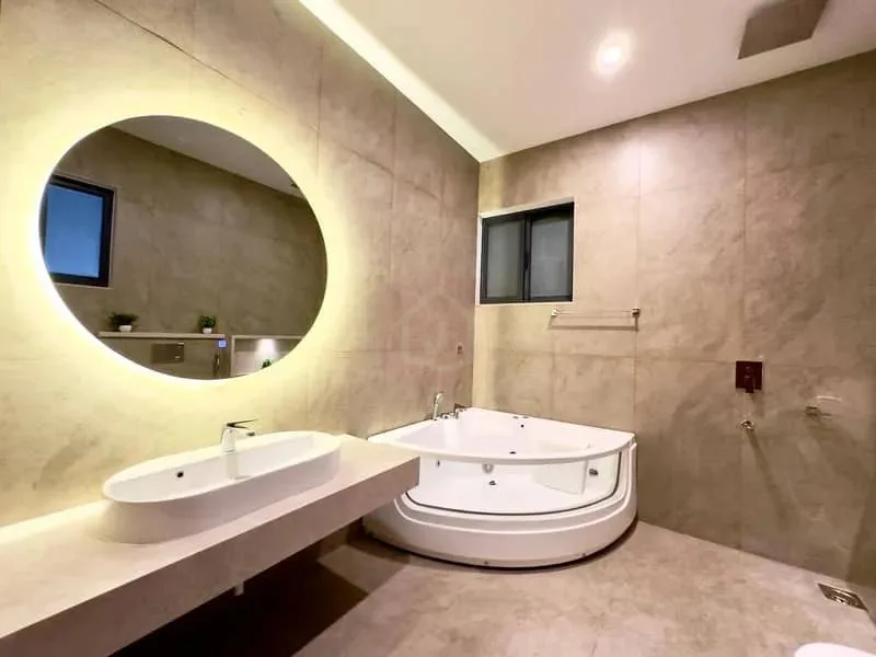One Kanal Newly Constructed Double Unit Home