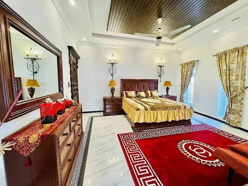 Furnished Corner House in DHA Defence with Dual Entrances