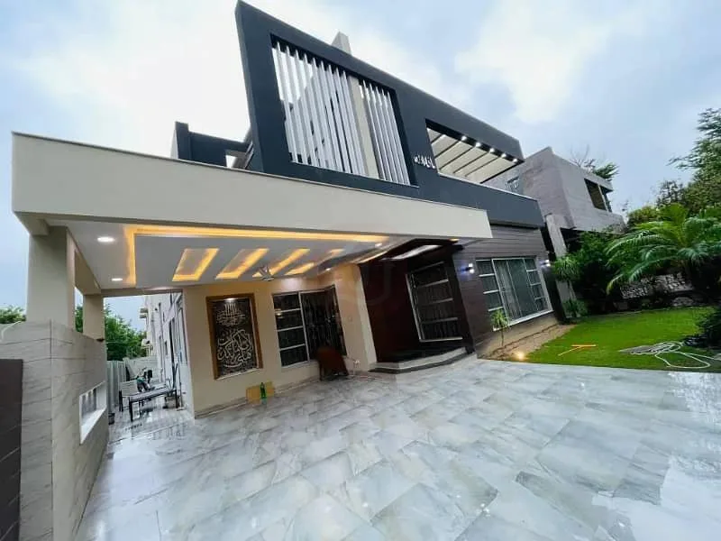 One Kanal New Luxury Bungalow with 2 Servant Quarters for Sale in DHA Lahore