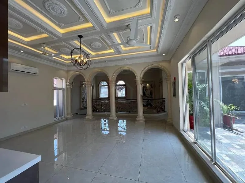 One Kanal Fully Furnished Spanish Design Bungalow with 2 Servant Quarters in DHA Lahore