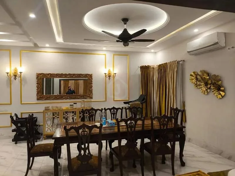 Corner One Kanal Fully Furnished Bungalow with 25KV Solar in DHA Lahore