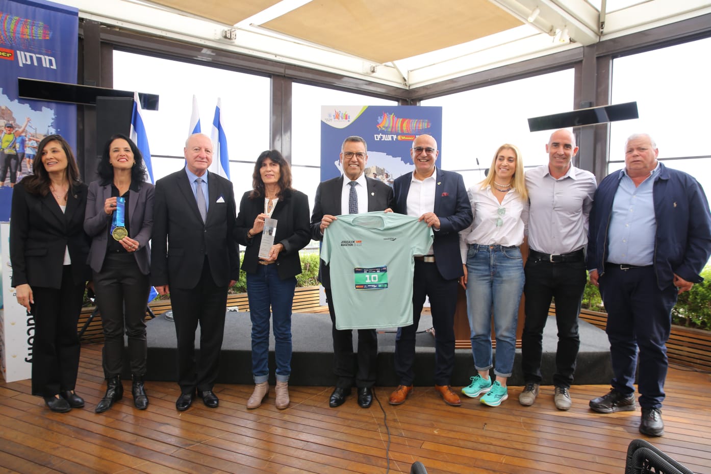 מרתון WINNER ירושלים 2022 הושק בטקס הוקרה מיוחד לאסתר רוט-שחמורוב