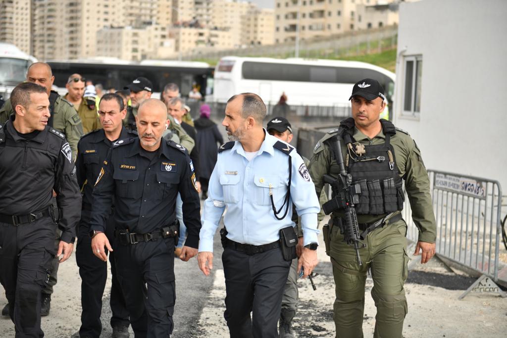 היערכות ופעילות משטרת ישראל במהלך יום השישי הראשון של חודש הרמדאן בירושלים