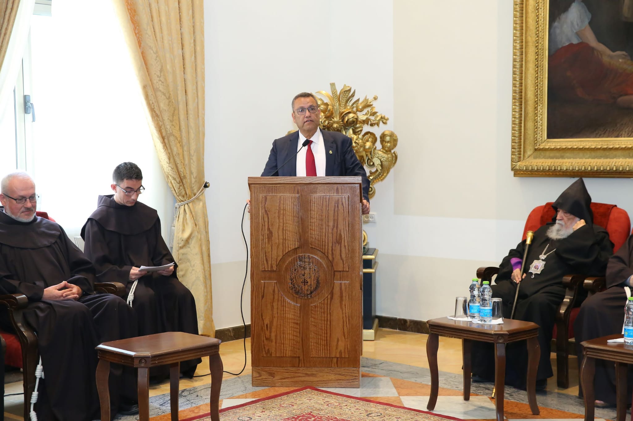 ראש העיר ירושלים במפגש עם ראשי הכנסיות בעיר: "ירושלים היא הבית של בני כל הדתות והמגזרים"