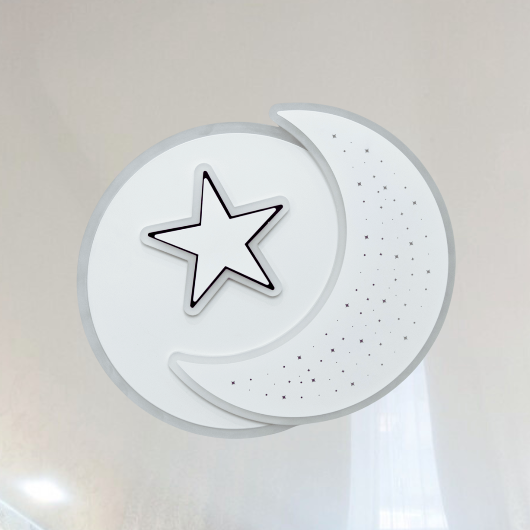 Створіть чарівну атмосферу в дитячій кімнаті з ЛЕД світильником Місяць та зірки