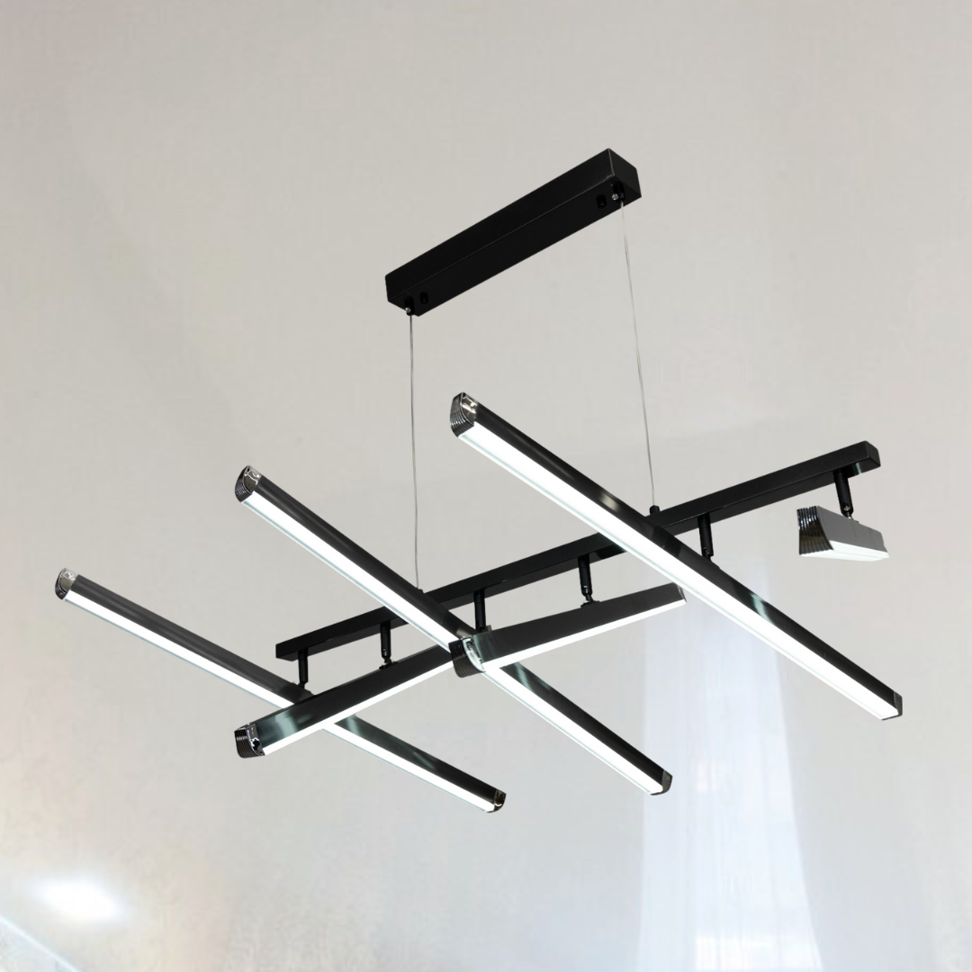 Любое помещение преобразится в стильное пространство благодаря светодиодной подвесной люстре