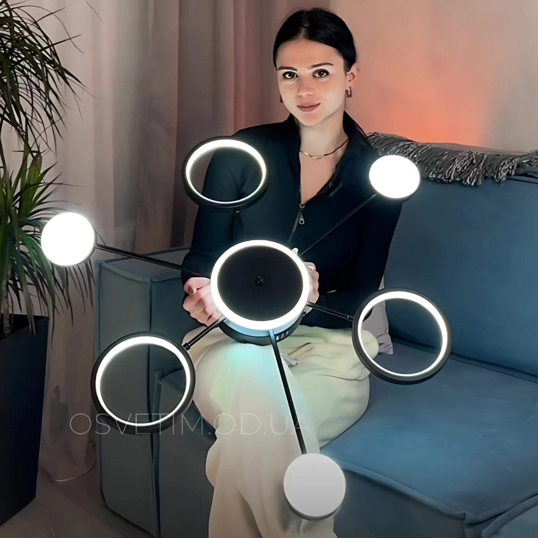 Люстра LED з пультом дистанційного керування та димером