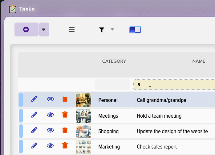 How to manage tasks in Elbuz
