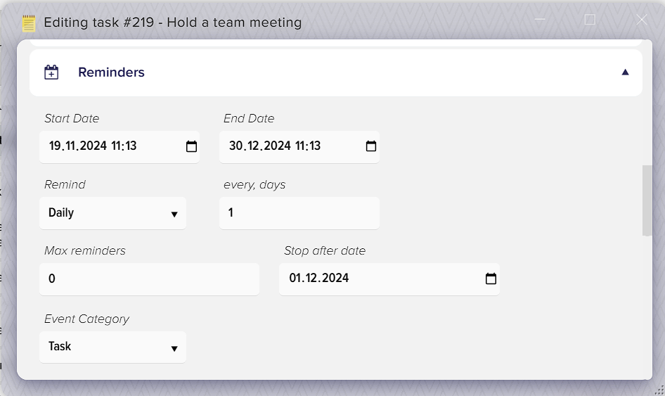How to manage tasks in Elbuz