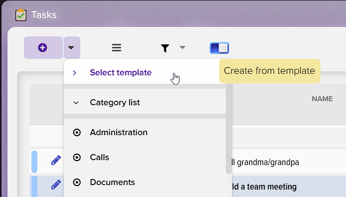 How to manage tasks in Elbuz