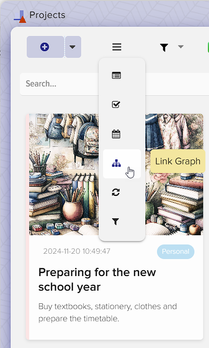 How to manage projects in Elbuz