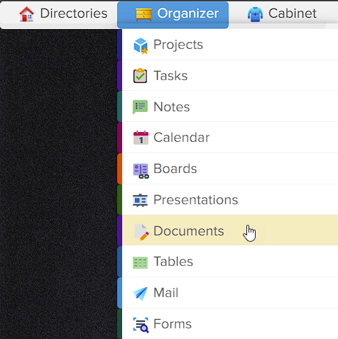 How to manage documents in Elbuz