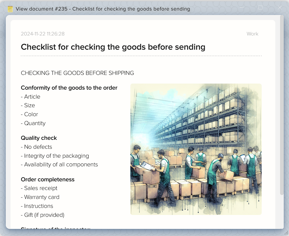 How to manage documents in Elbuz