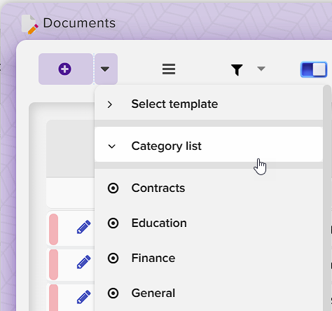 How to manage documents in Elbuz
