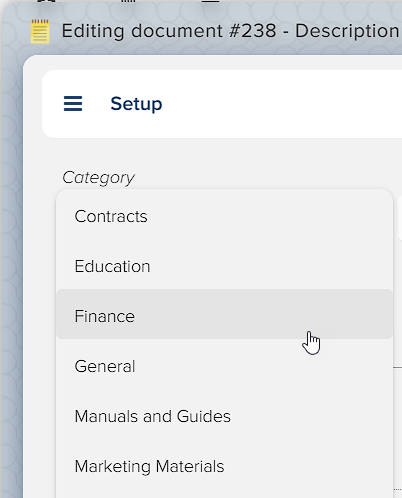 How to manage documents in Elbuz