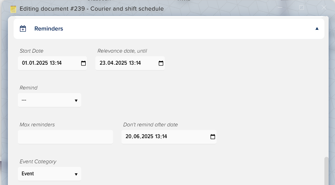 How to manage documents in Elbuz