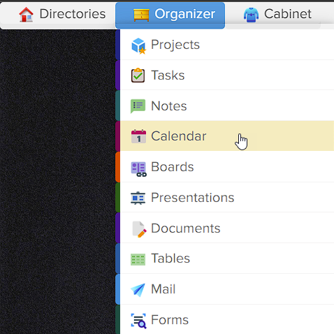 How to track events in the Elbuz calendar