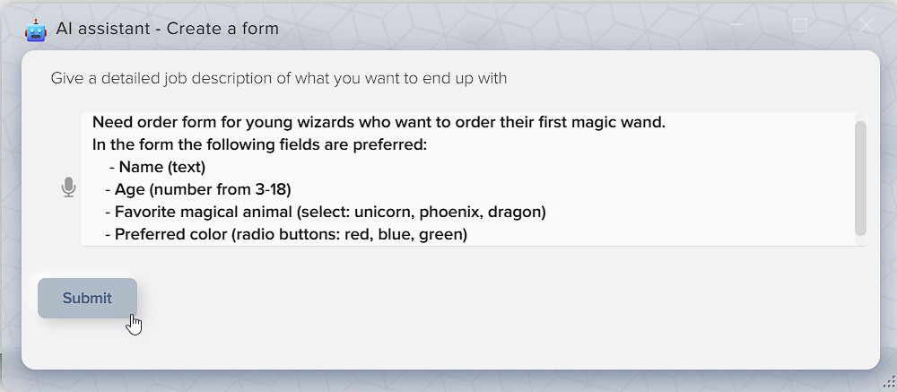How to create data collection forms in Elbuz