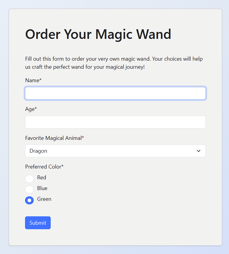 How to create data collection forms in Elbuz